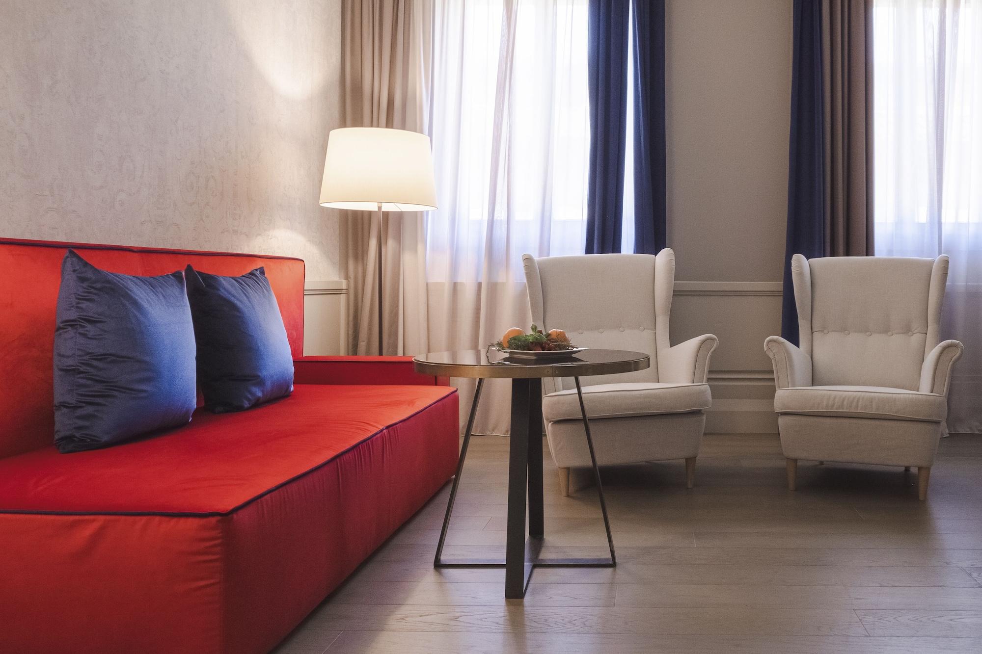 Hotel Palazzo Cornalia Milán Exteriér fotografie A suite at the Hotel