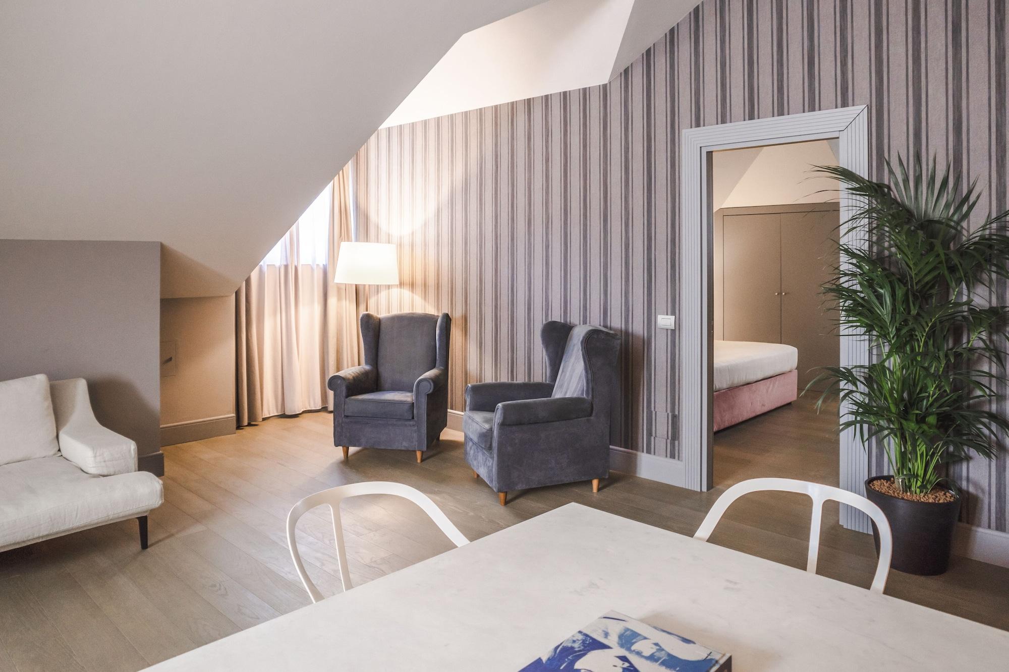 Hotel Palazzo Cornalia Milán Exteriér fotografie A suite at the hotel